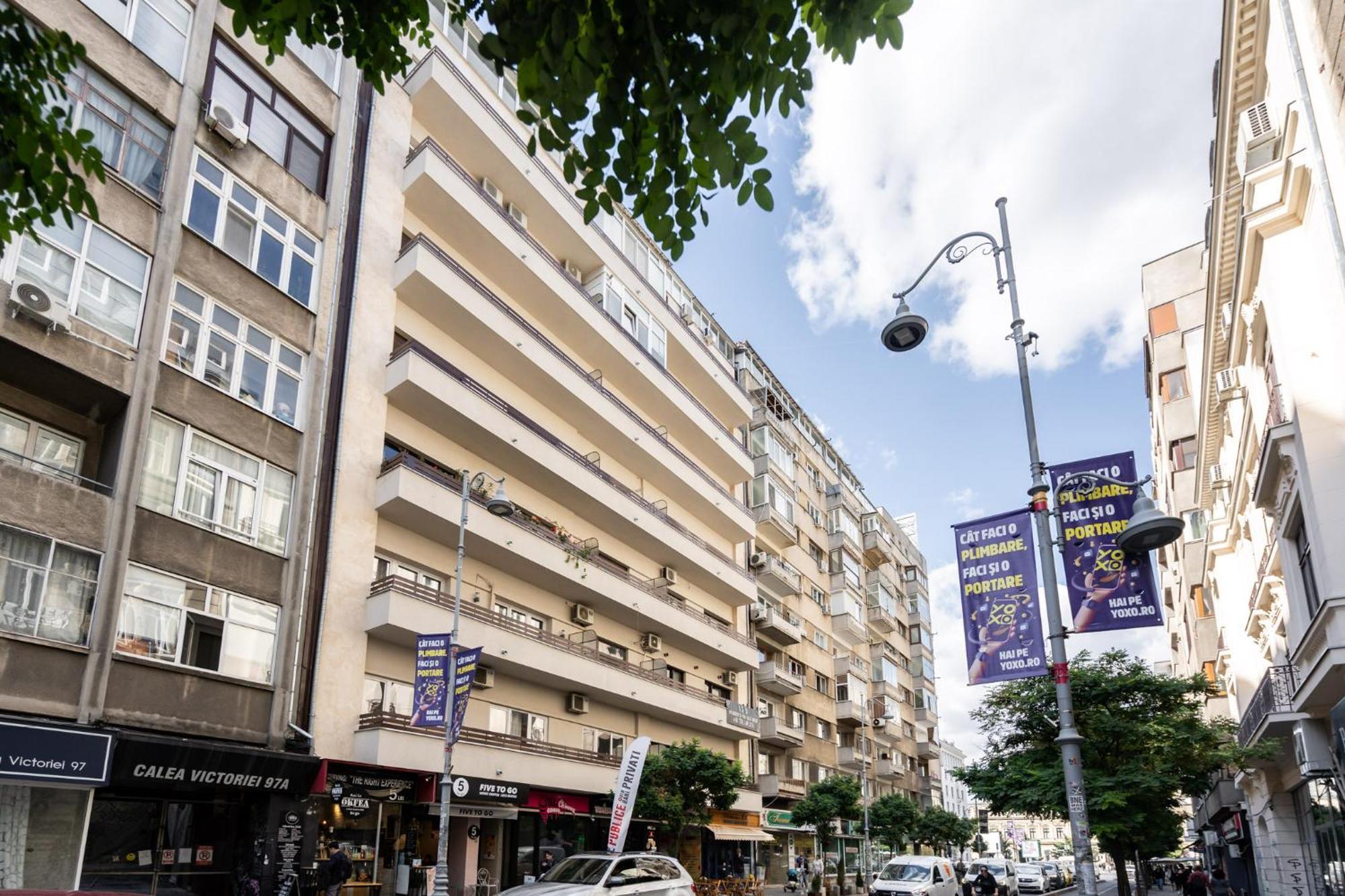 Sunset - Luxury Studio On Calea Victoriei Bucharest Luaran gambar